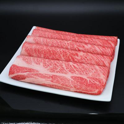 国内産黒毛和牛肩ロースすき焼用