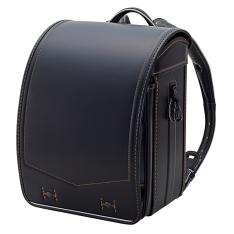 【名入れ】＜コクホー　ブラックギア＞ランドセル（BG6827ブラック／ゴールド）