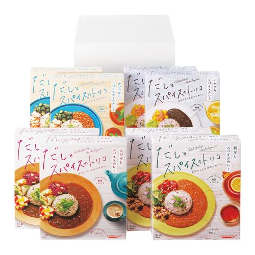 〈tabete〉だしとスパイスのトリコ カレー4種セット