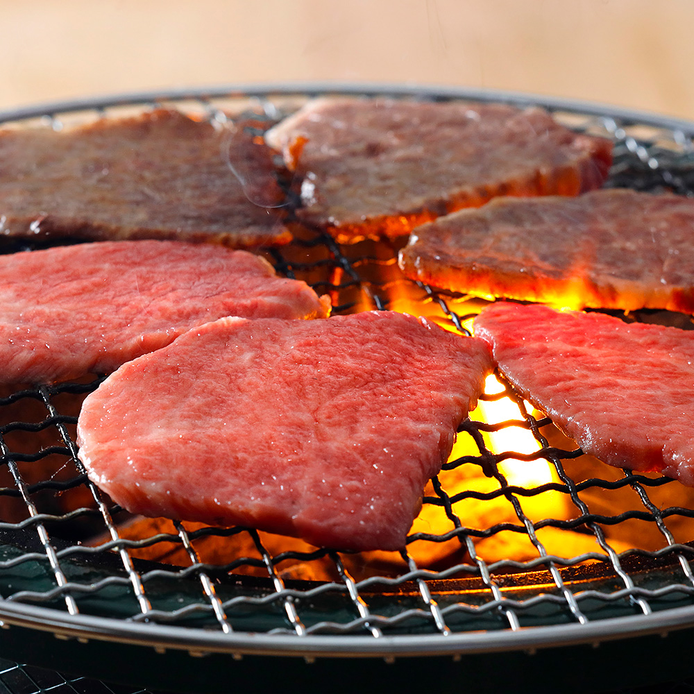 国内産黒毛和牛トモ三角モモ焼肉用 480g