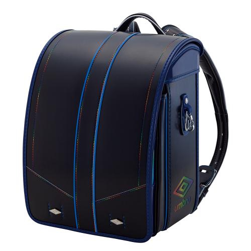 【名入れ】ランドセル（UMB8027ブラック／ブルー）