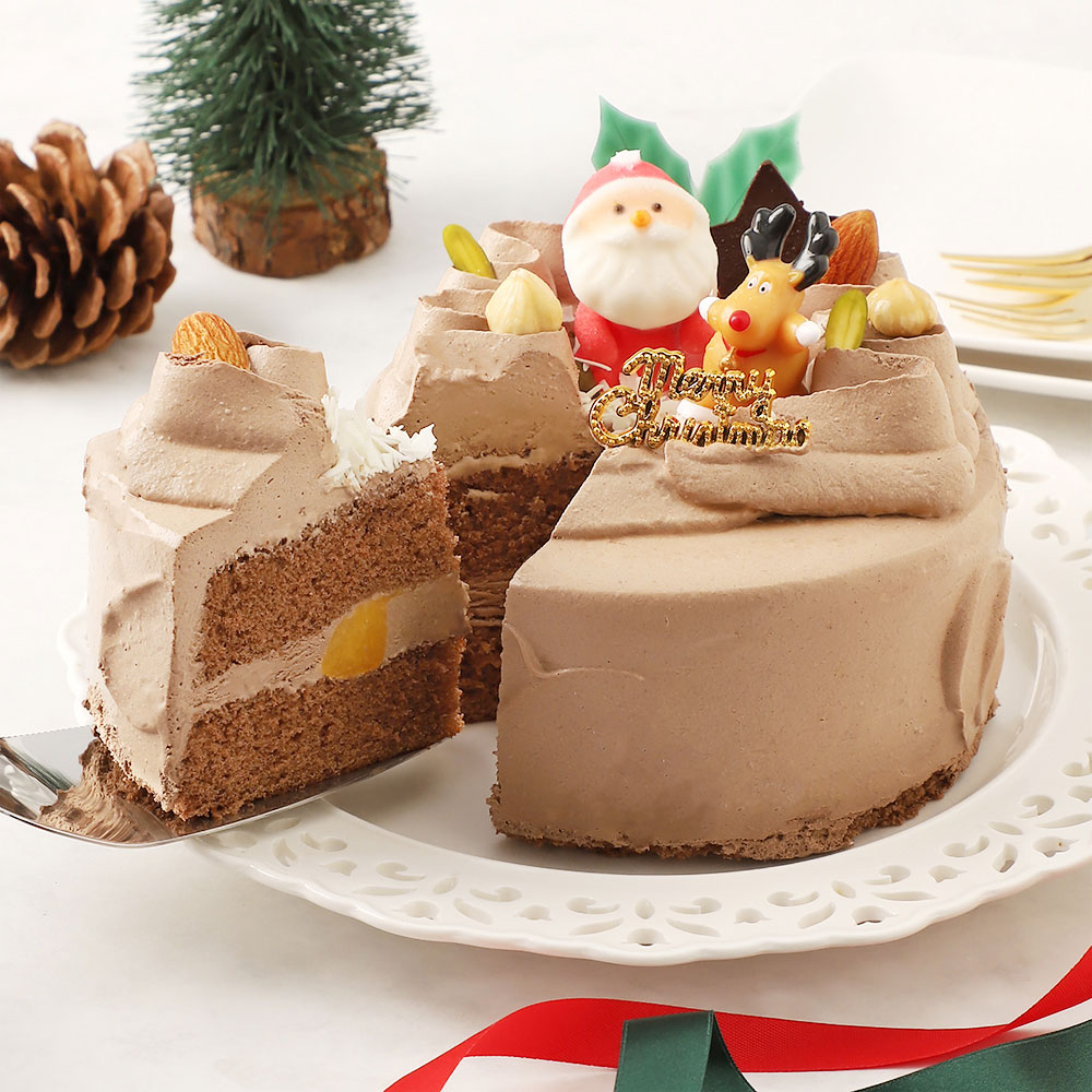 梅月堂のクリスマス お取り寄せ レトロバターケーキや甘さ控えめふんわりガトーショコラ 梅月堂のクリスマス お取り寄せ レトロバターケーキや甘さ控えめふんわりガトーショコラ
