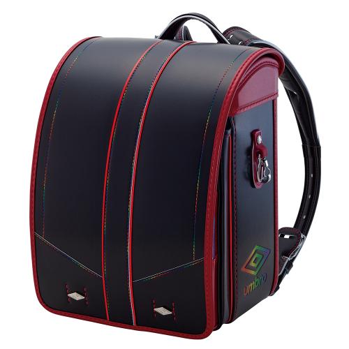 【名入れ】ランドセル（UMB8027ブラック／レッド）