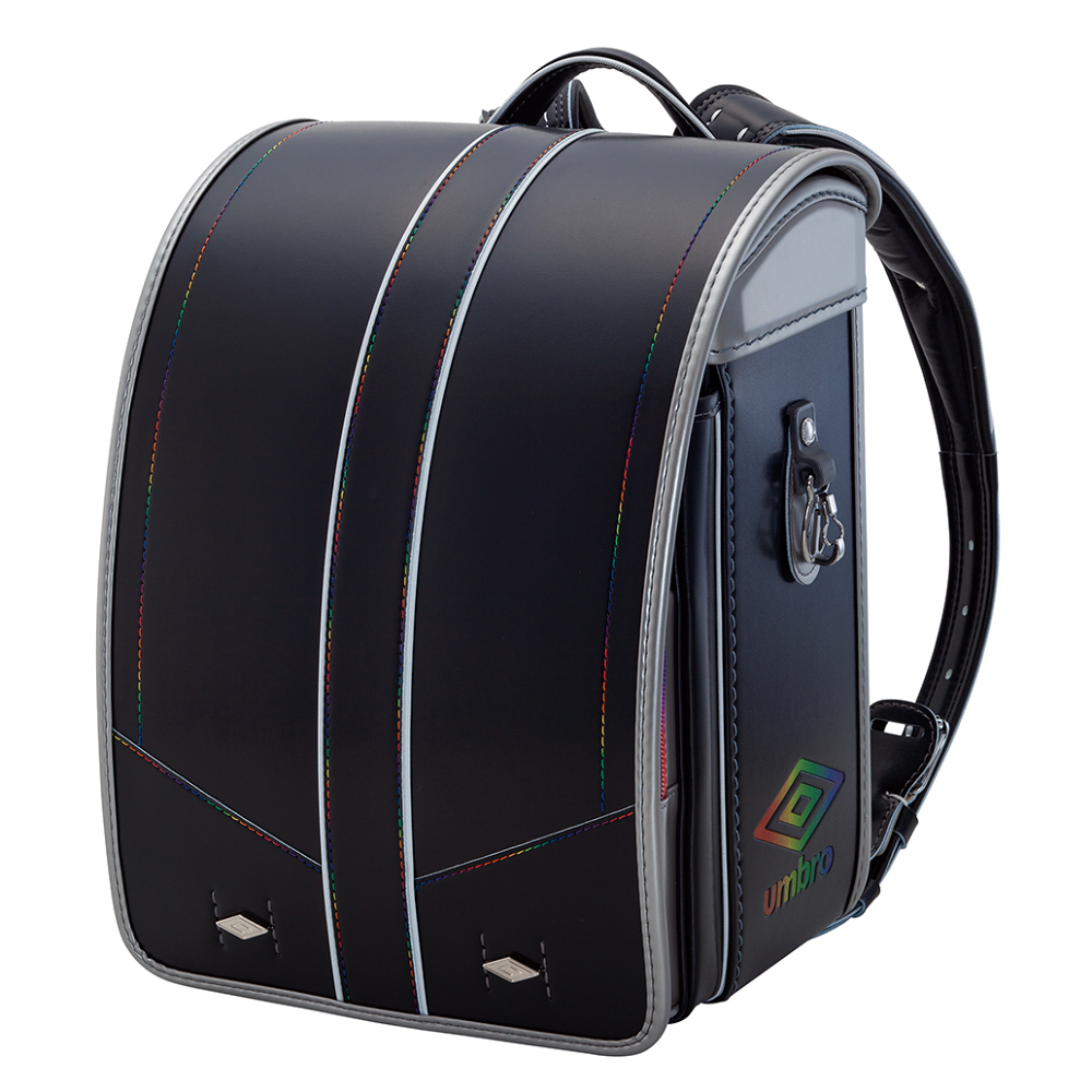 【名入れ】ランドセル（UMB8027ブラック／シルバー）