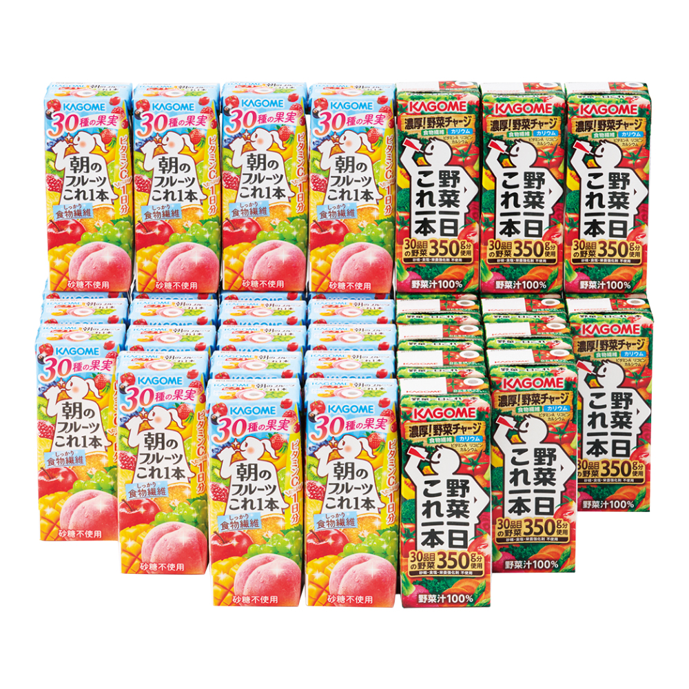 〈カゴメ〉朝のフルーツ・野菜一日これ一本紙容器