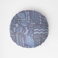 クッション かくれんぼ ネイビー