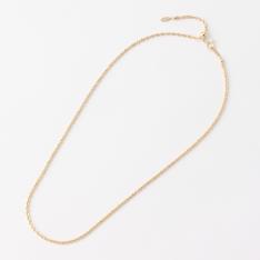 K18ロープネックレス45cm