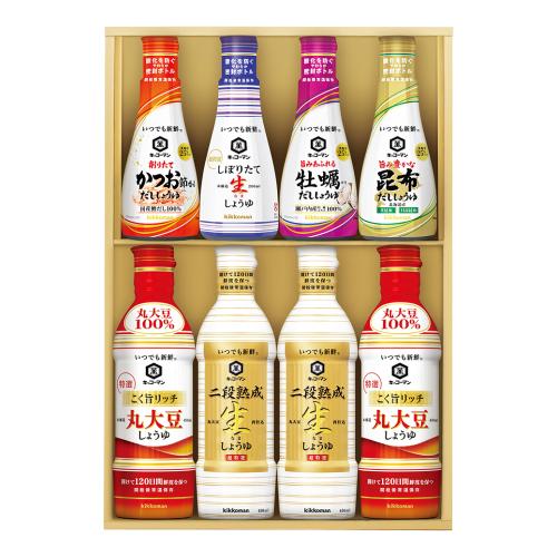 〈キッコーマン〉いつでも新鮮しょうゆ詰合せ×2箱セット