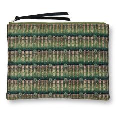 西陣織＋漆 スクエアポーチ ミディアム CHARM