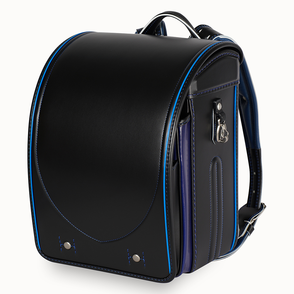 ＜Forte＞ランドセル（FOR-043 クロ／マリンブルー）