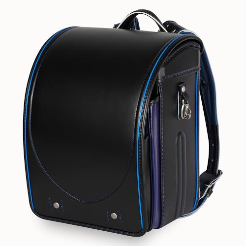 ＜Forte＞ランドセル（FOR-043 クロ／マリンブルー）