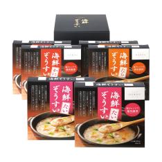 〈ヒカリ食品〉レンジで簡単海鮮ぞうすい×2箱セット