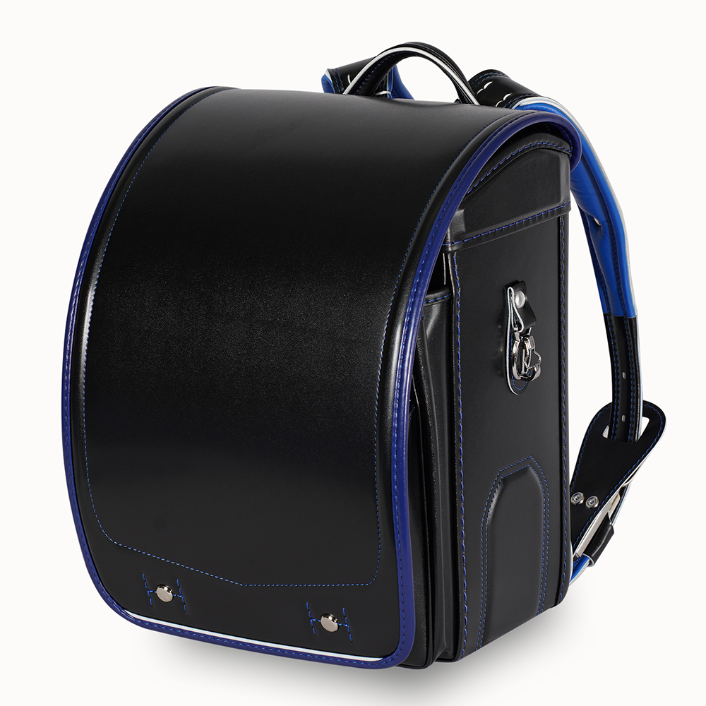 ＜LITO＞ランドセル（EQ-043クロ／マリンブルー）