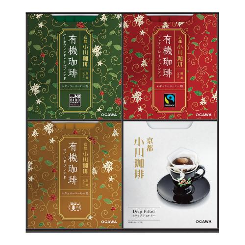 〈小川珈琲〉有機ドリップコーヒーギフト×2箱セット