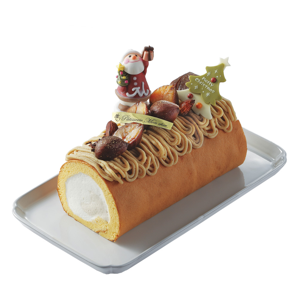 【クリスマス】ノエルモンブランロール