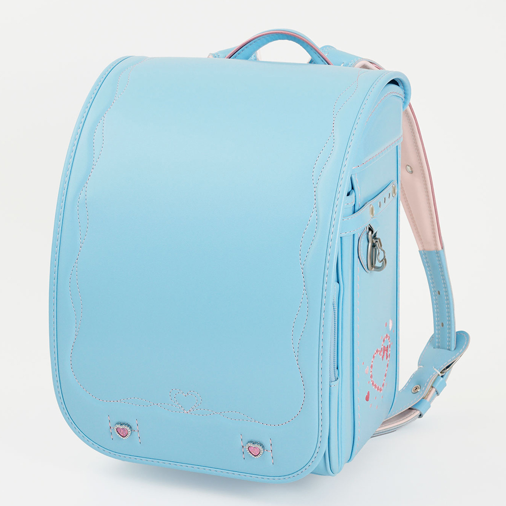 ＜Love Heart＞ランドセル（LOV-630ミントブルー）