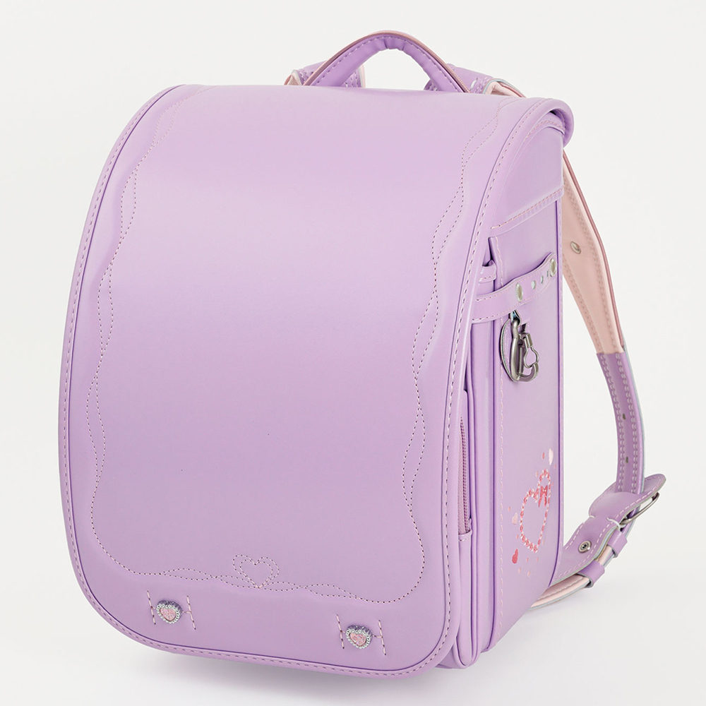 ＜Love Heart＞ランドセル（LOV-630ライトパープル）