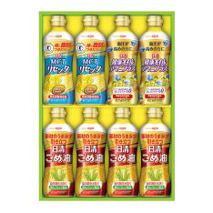 〈日清オイリオ〉こめ油＆ヘルシーオイルギフト×2箱セット