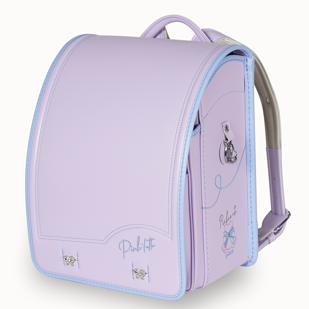 ＜PINK-latte Heart＞ランドセル（PKLT-G-043ライラック×スカイブルー）