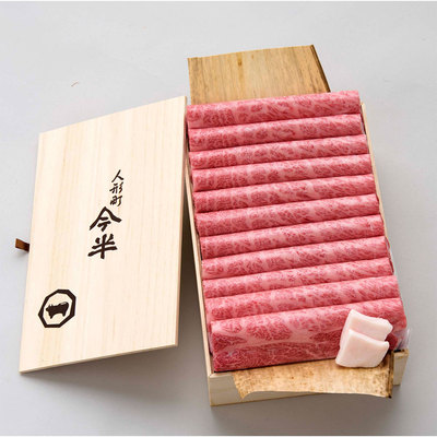 「人形町今半」黒毛和牛肩ロースすき焼き用