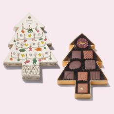 トリュフ9粒入(クリスマスラベル)