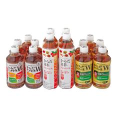 〈日本コカ・コーラ〉からだすこやか茶W＋・からだおだやか茶W・からだ巡茶セット×2箱セット