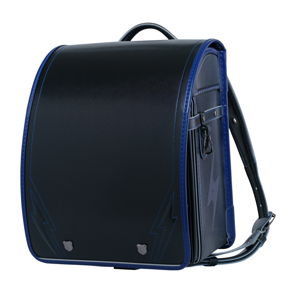 ＜くるピタ＞ランドセル（1KE8680K ブラック・メタリックブルー）