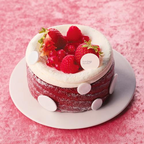 【店頭受取／大宮店】4種のベリーとエルダーフラワーのシャルロット[E-08]【12月24日（木）・25日（金）】