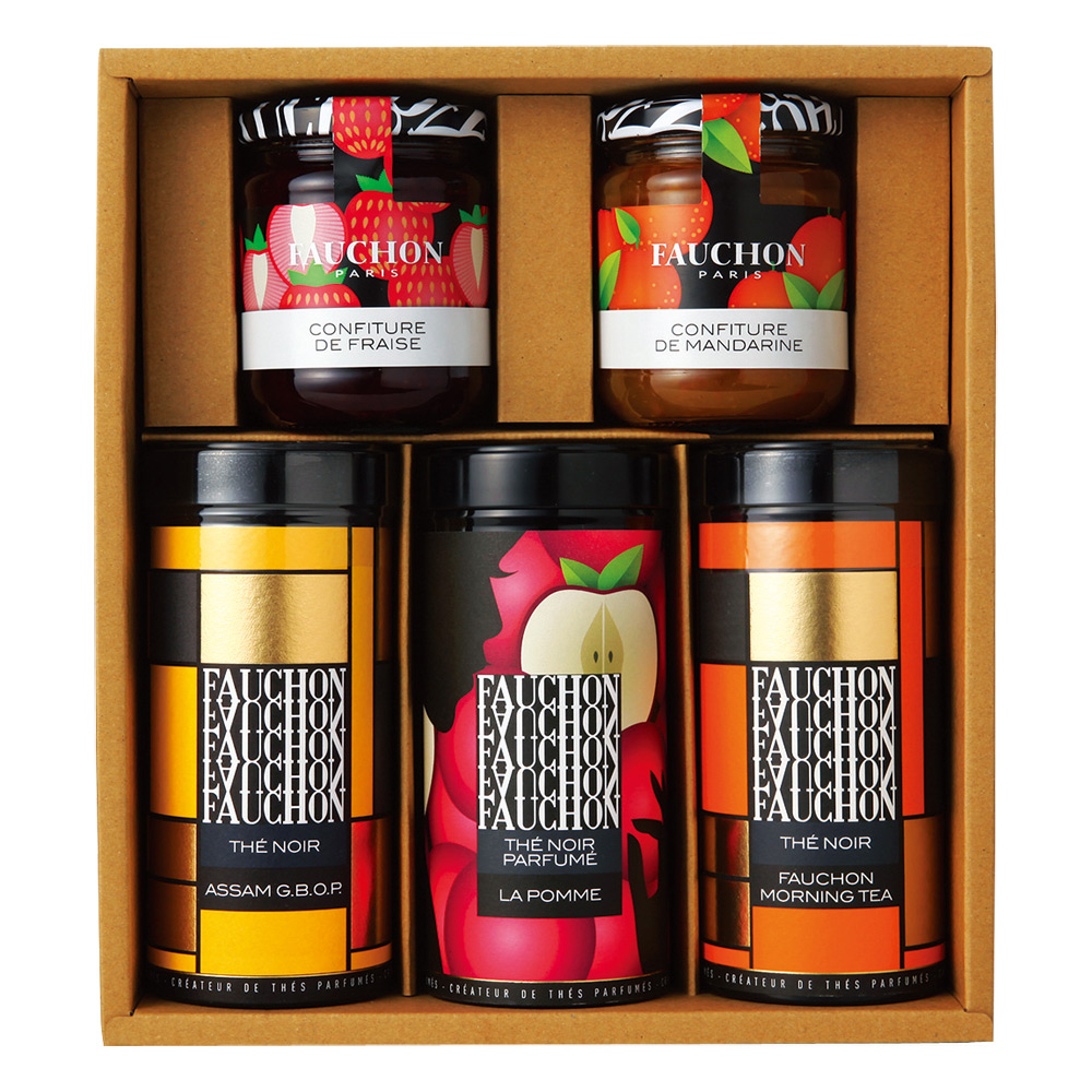 〈フォション〉紅茶・ジャム詰合せ