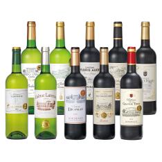 フランスボルドー金賞受賞赤白ワイン 10本セット