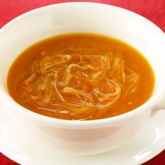 【よりどり】菰田欣也　ふかひれとかにの卵が入ったスープ