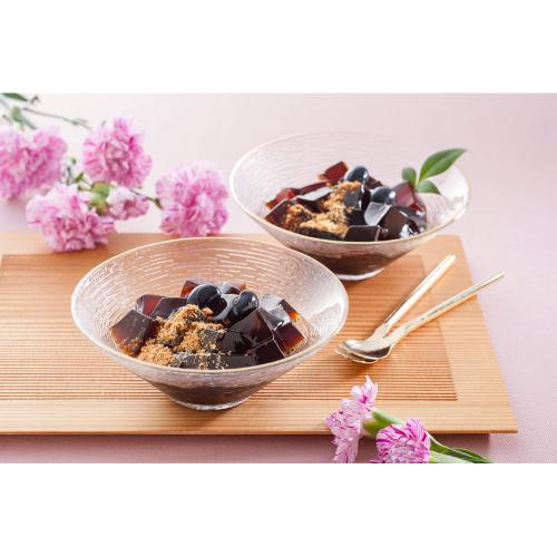 【父の日】黒豆入り黒蜜わらび餅