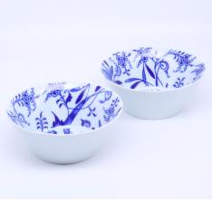 ＜ボヘミア陶器＞コバルトシリーズ　ボウル2Pセット