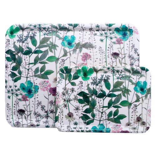 ＜リバティプリント＞トレー　2枚セット　ボタニカル