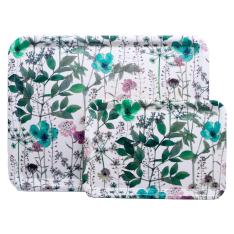 ＜リバティプリント＞トレー　2枚セット　ボタニカル