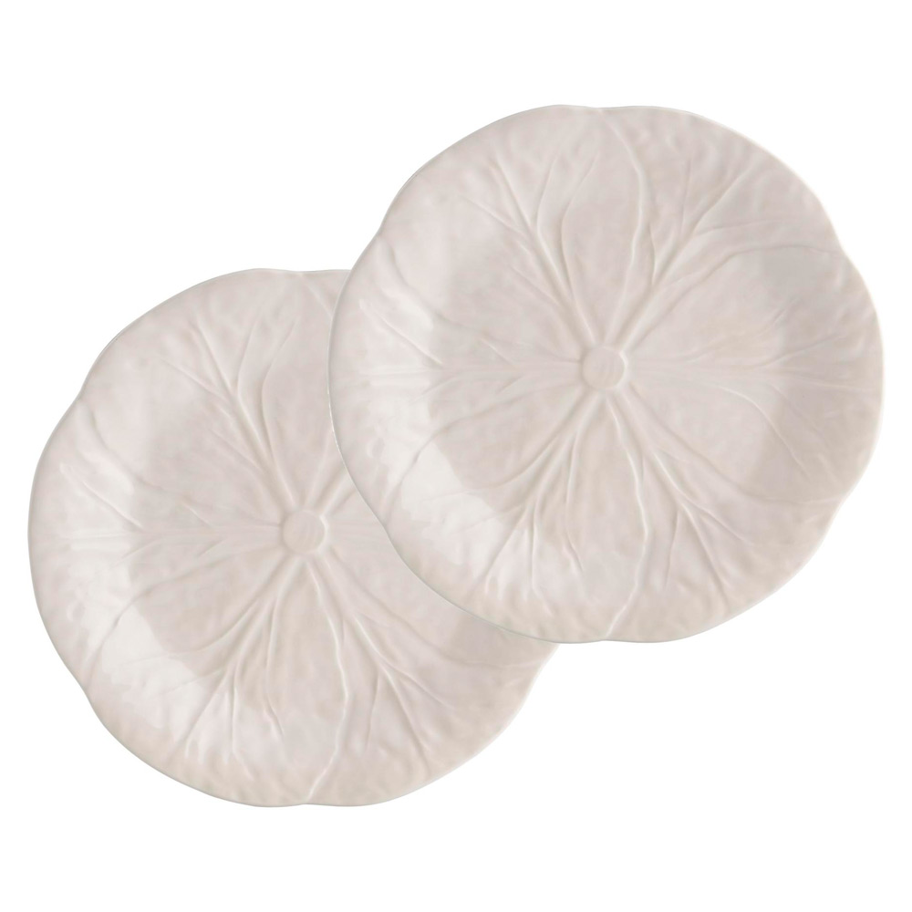 プレート19cm2枚セット　キャベツホワイト