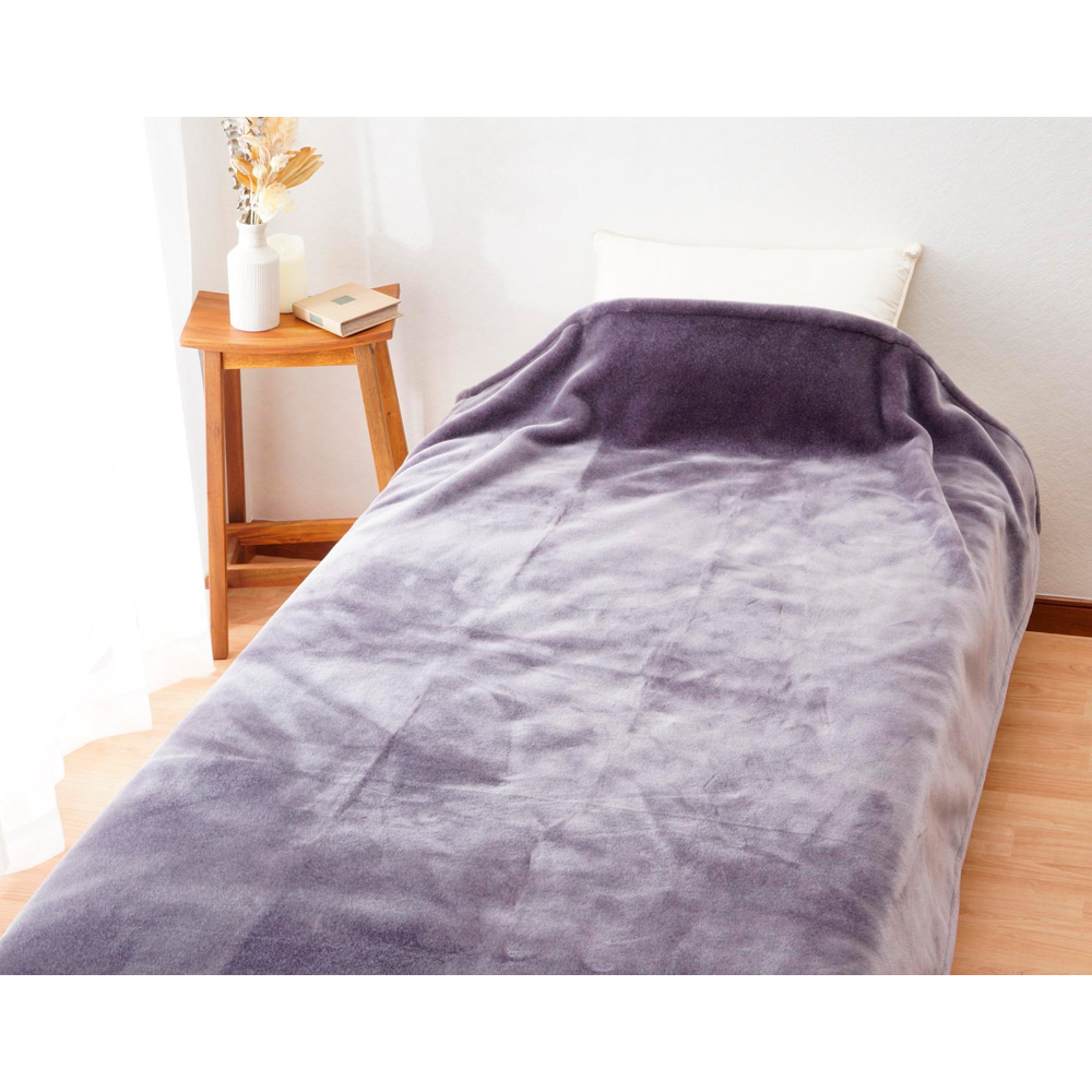 フェイクファー ニューマイヤー毛布