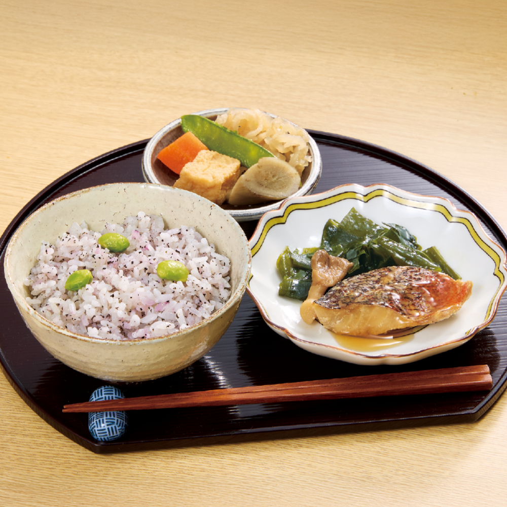 【よりどり】しそごはん＆メバルのおろし生姜あん