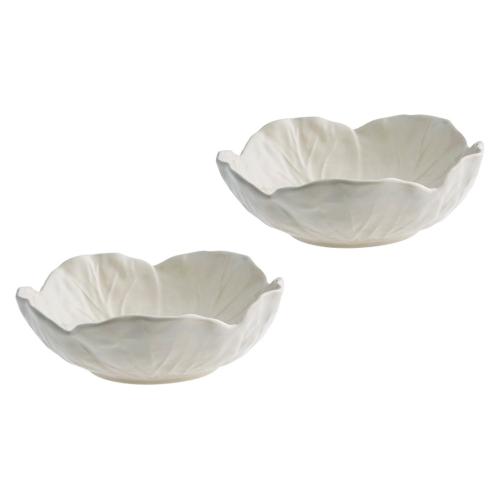 ボウル15cm2Pセット　キャベツ（ホワイト）
