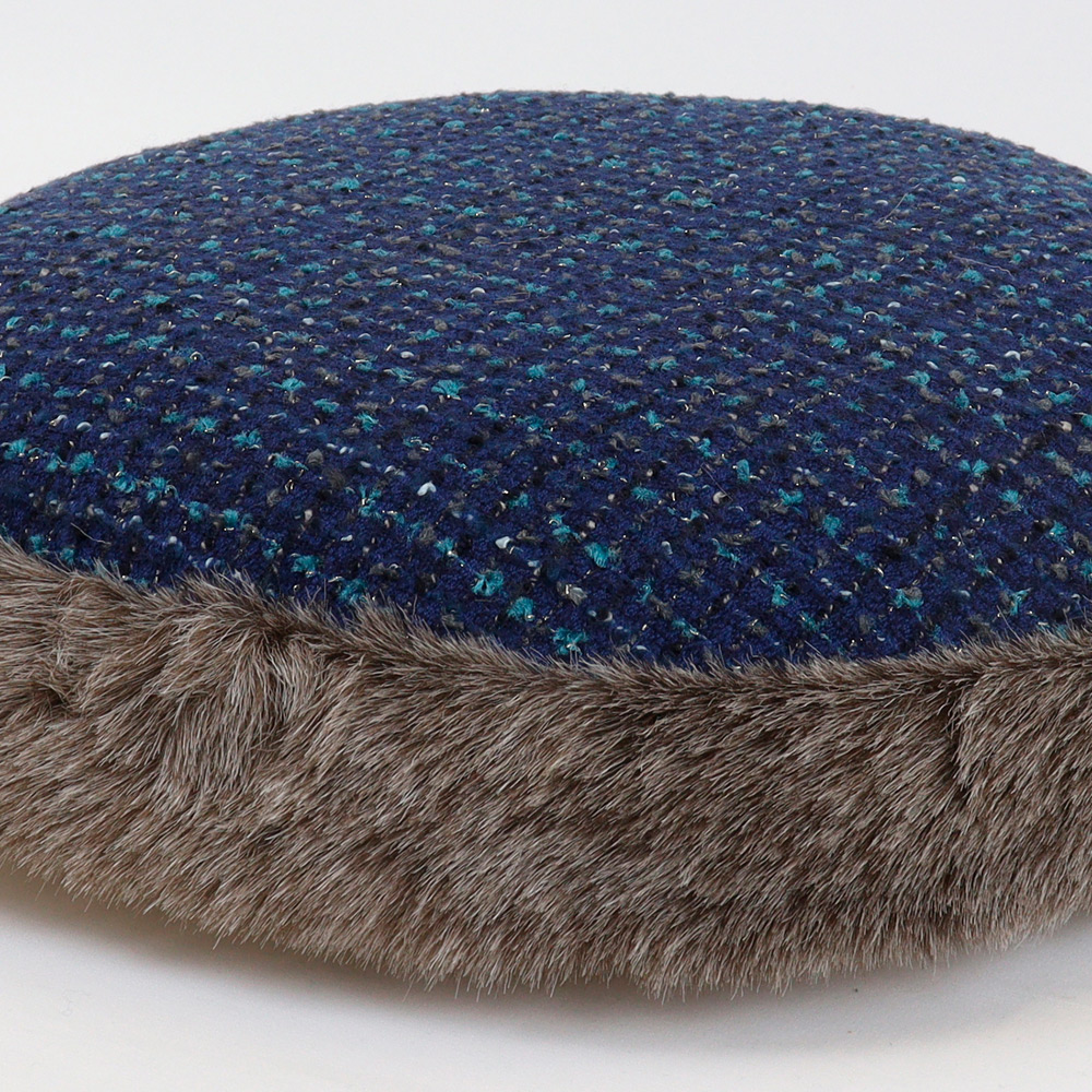 中材込み円形クッション