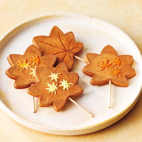 <関製菓本舗>京せんべい 紅葉せんべい