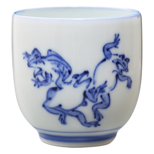 高山寺 鳥獣戯画 湯呑(蛙)