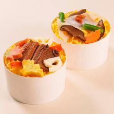 料理屋の穴子と小鯛の蒸し寿司詰合せ