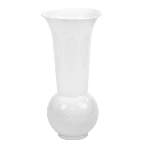 波の戯れ ホワイト　花瓶