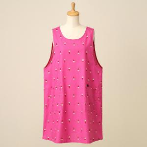 ピアリマーマの割烹着　黒 Acetate Polyester High Waisted