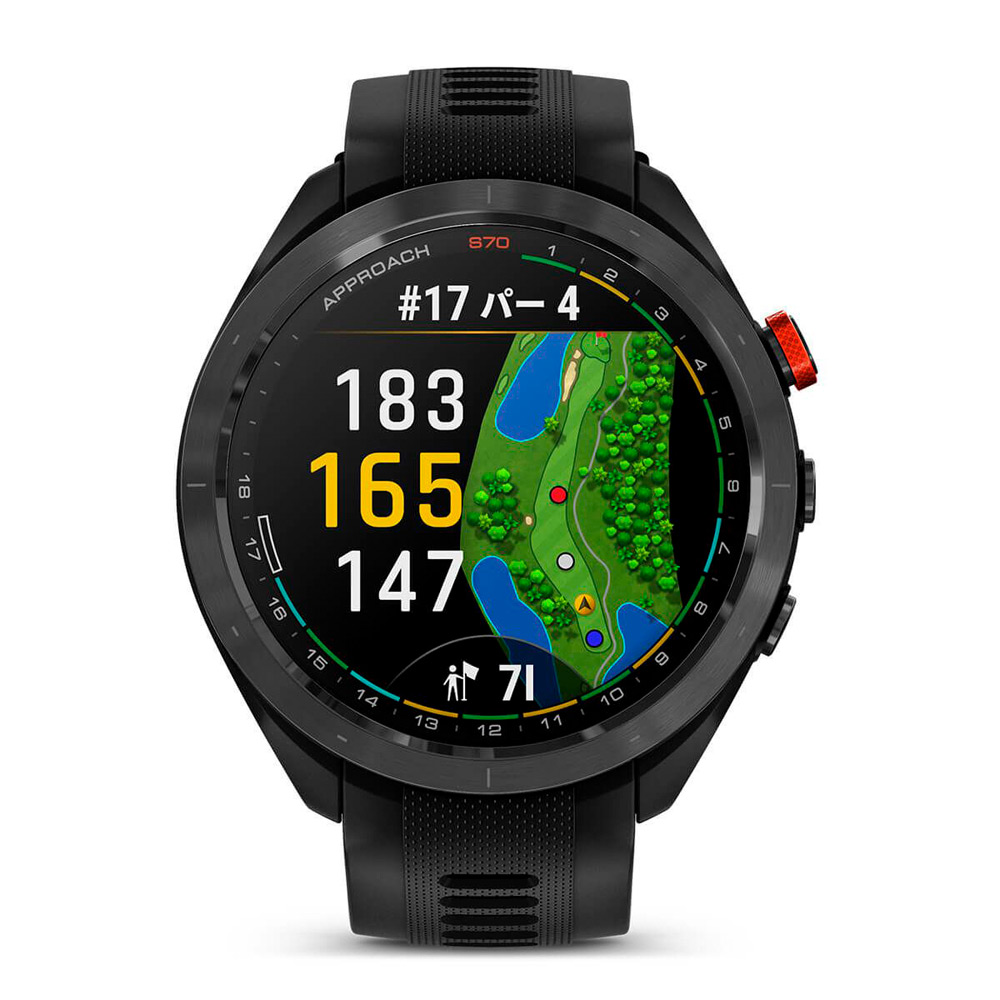 Garmin ガーミン Approach S70 47mm ブラック AMOLED Garmin ガーミン Approach S70 47mm ブラック AMOLED