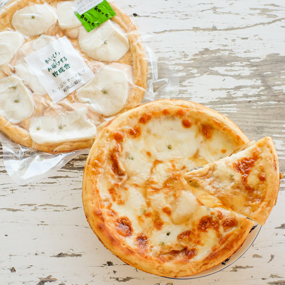 商品詳細　飛騨の自家製チーズたっぷりピザ3枚　高島屋オンラインストア
