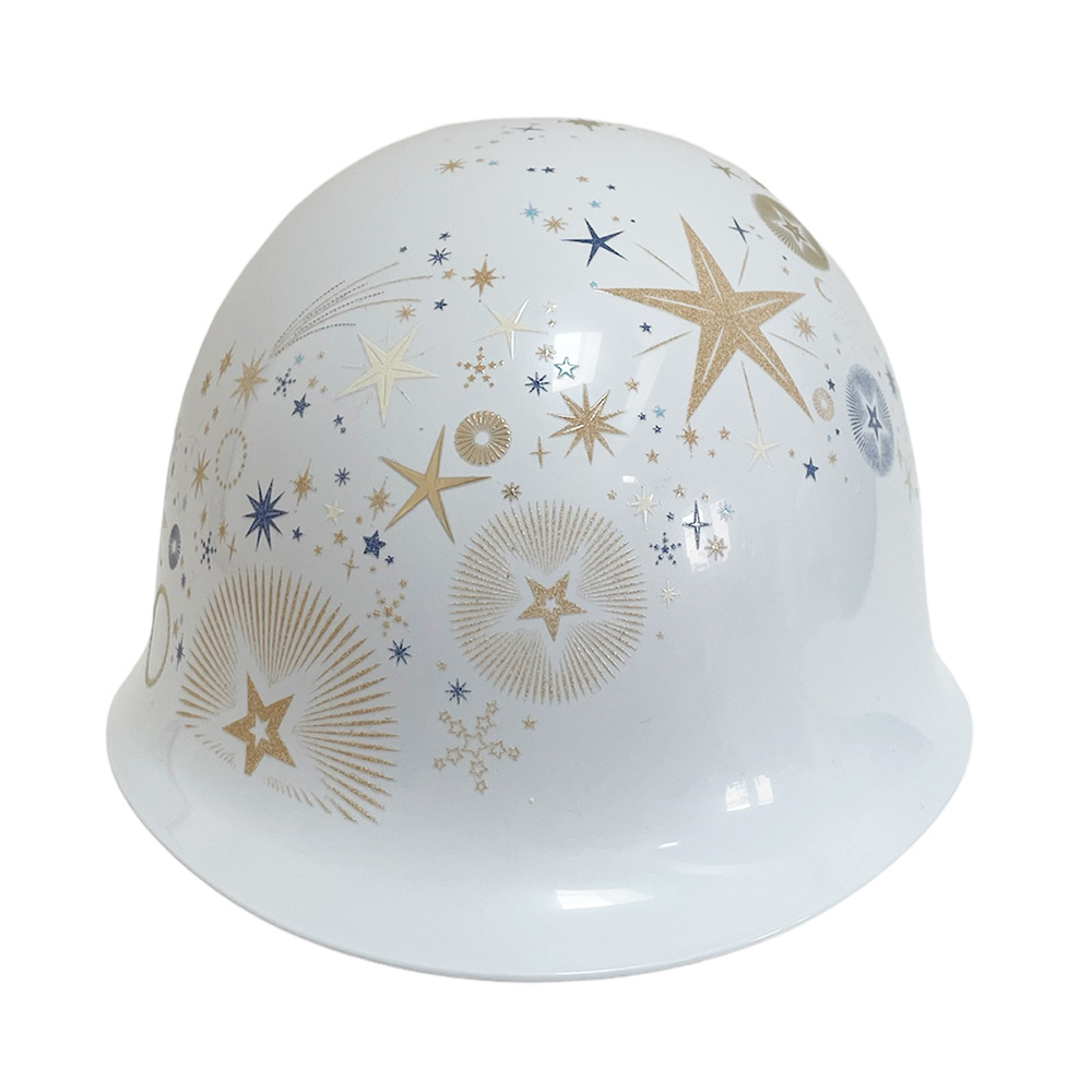 飾れる防災ヘルメット STAR WHITE スターホワイト | 商品詳細 | 高島屋