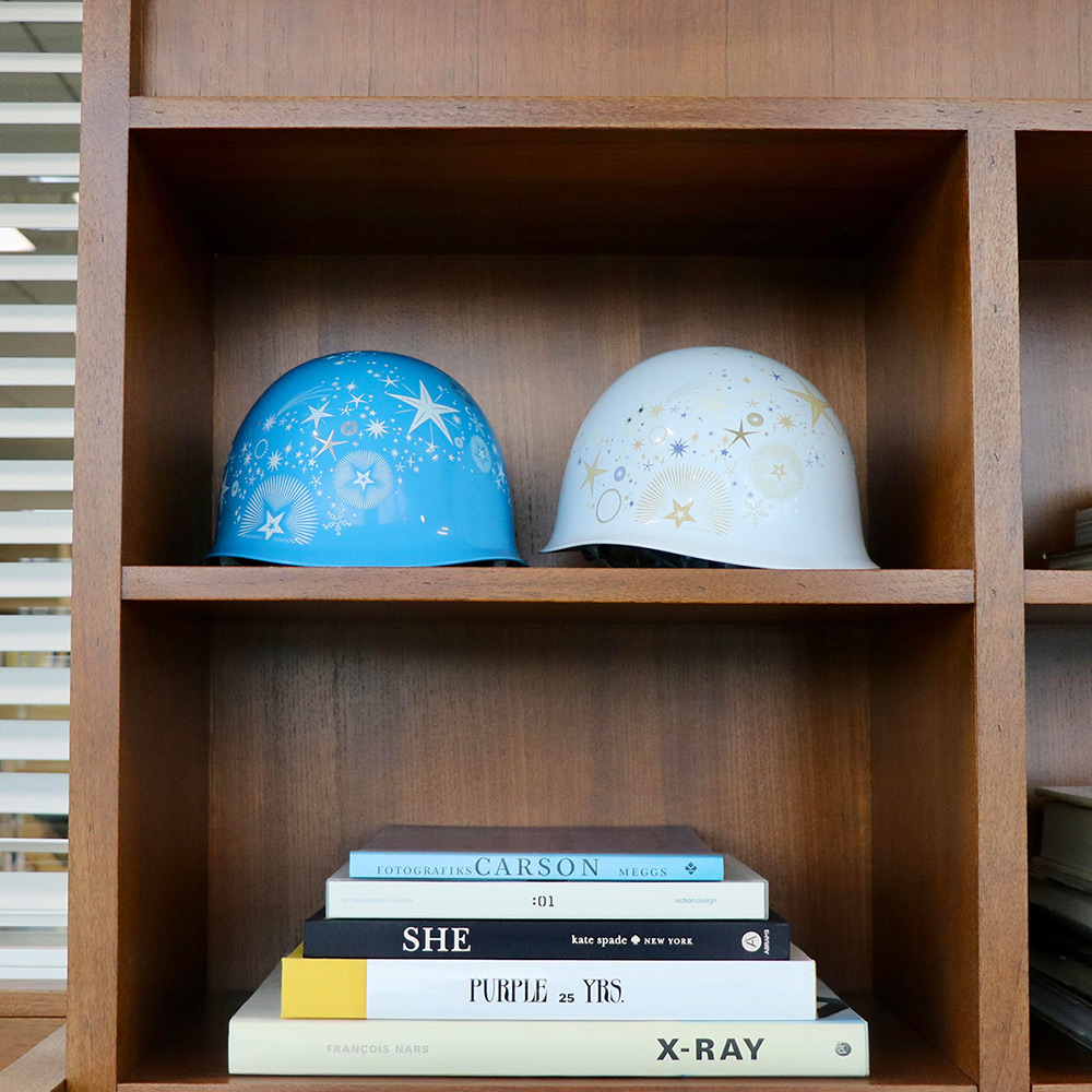 飾れる防災ヘルメット STAR WHITE スターホワイト | 商品詳細 | 高島屋