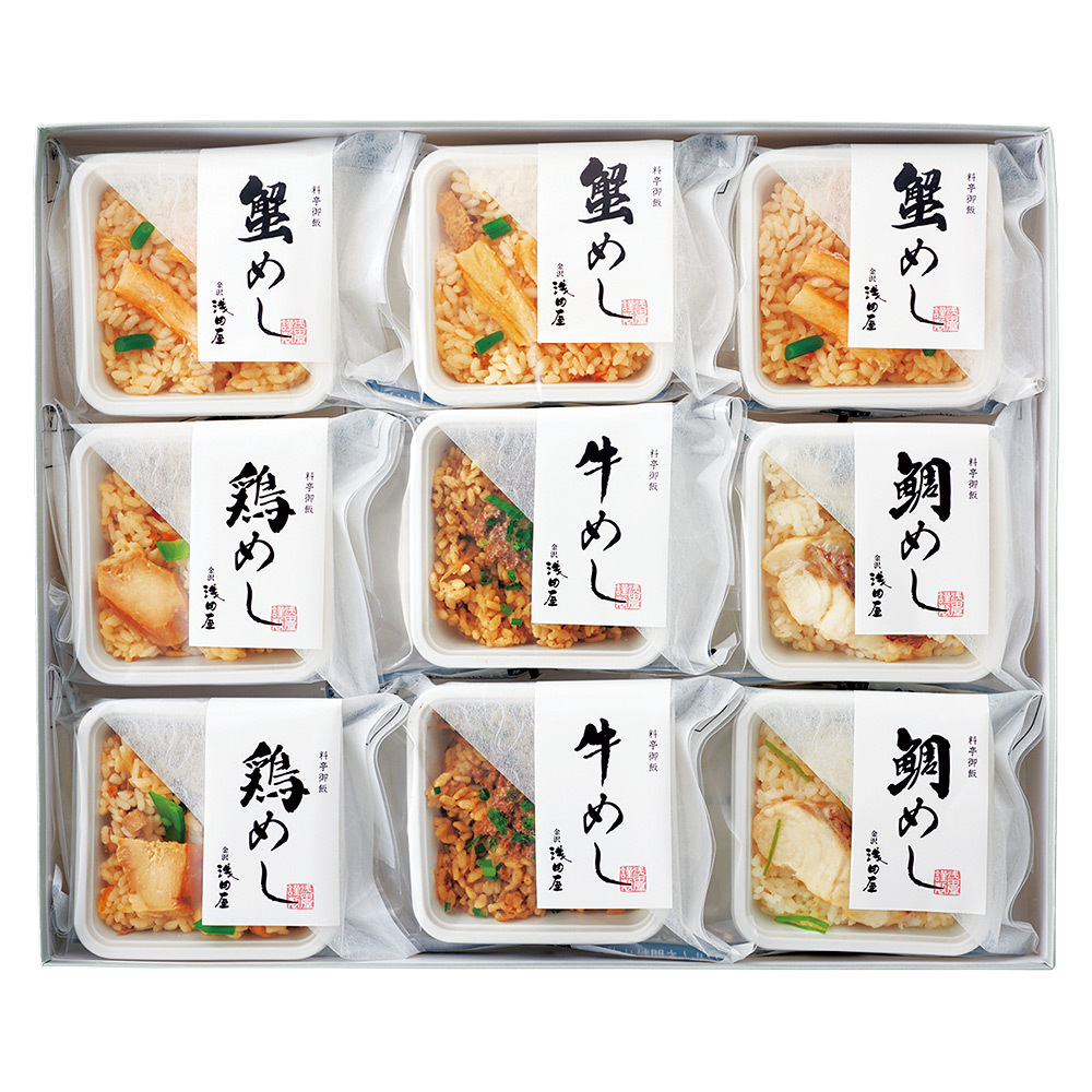 高島屋限定 金沢 浅田屋 炊き込み御飯詰合せ 商品詳細 高島屋オンラインストア